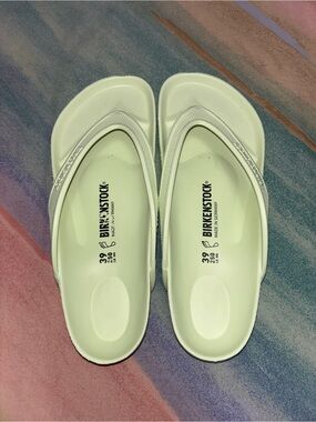 Birkenstock Honolulu Eva Mint Green Sporty Thong Sandals Women’s Size 8